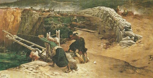 Tangverbrennung an der Pointe du Raz